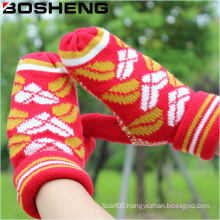 Fashion Women Knitted Warm Cotton Full Finger Glove